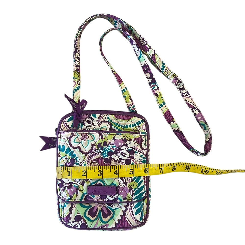 Vera Bradley X Disney Parks  Plums Up Mickey and Minnie Crossbody Small Purse - Picture 12 of 13